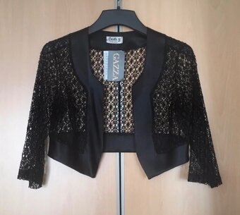 Krásné společenské šaty + bolerko - 5