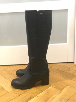 GEOX Respira dámské kožené kozačky Amphibiox vel. 37 - 5