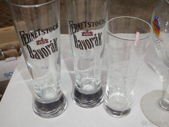 Skleničky na nožce pivné. - 5