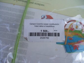 Canpol Colorfull Ocean-multifunkční hrací deka s hrazdičkou - 5