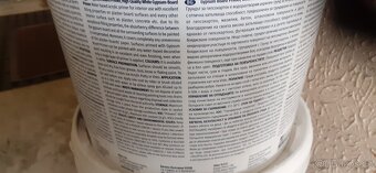 Prodam bilu barvu na sadru karton - 5