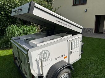 WT metall TH3 přívěsný vozík na psy - 5