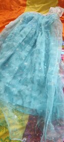 Kostýmové šaty Elsa vel 130 - 5