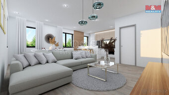 Prodej pozemku 1000 m², s hrubou stavbou, Dolní Lutyně - 5