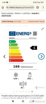 Prodám lednici s mrazákem - 5