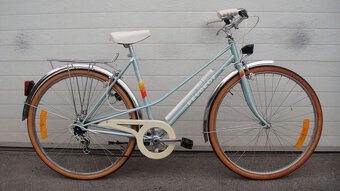Peugeot, 1986, nádherné dámské kolo, tyrkysová perleť - 5