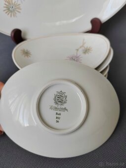 Krásný porcelánový set na sladkosti nebo ořechy Weimar - 5