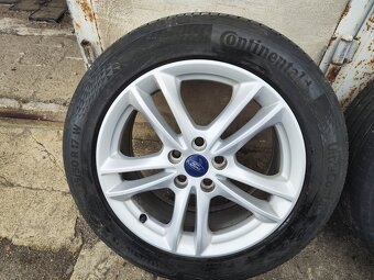17"letní alu sada 5x108 origo Ford Mondeo 5 235/50 Conti - 5