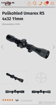 Puškohled Umarex 4x32, nový. - 5