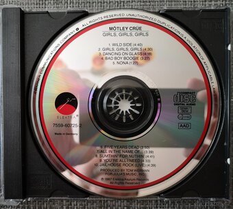 CD "MÖTLEY CRÜE - GIRLS, GIRLS, GIRLS" - 5