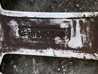 Original ALU kola 3x Audi 18" 8J ET39 letní pneu 245/45/R18 - 5