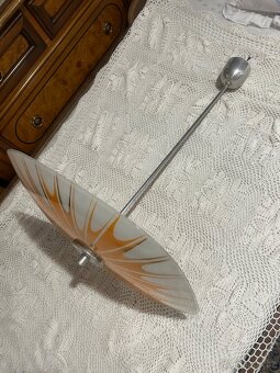 Deskový bruselský lustr z pol.60. léta 20. století - 5