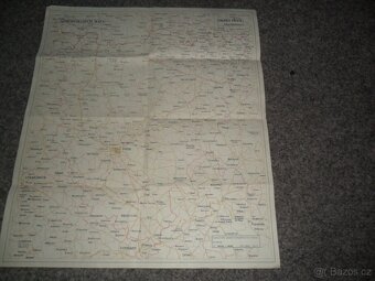 mapy - vojenská, automapy, Česká republika, různé - 5