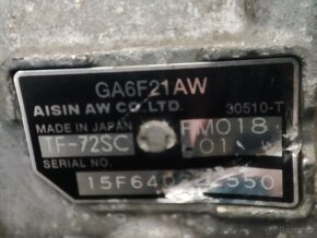 BMW MINI automatická převodovka Aisin GA6F21AW - 5
