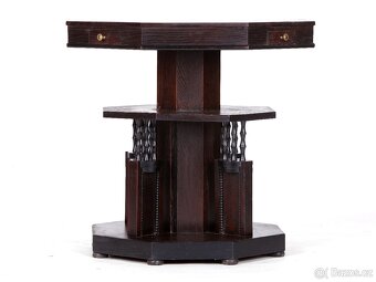 Secesní karetní stůl, stolek 1925 - 5