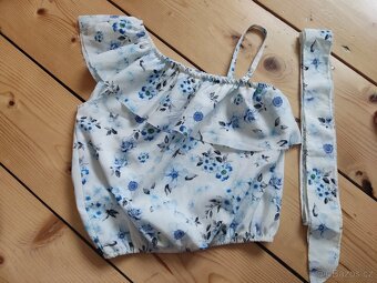 Dívčí blúzka - crop top - 5