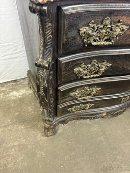 Starožitná komoda baroko (136014) - 5