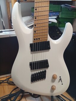 7str. kytara Harley Benton R-457MN WH MultiScale - 5