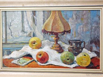 Starý obraz zátiší - 5