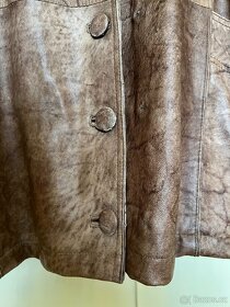 Dámská kožená bunda Vintage - 5