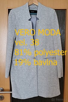 Pytel plný dámských kardiganů a sak, vel. 36-38 - 5