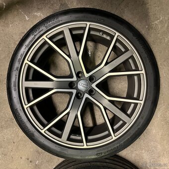 Letní sada original Audi Performance SQ7 / Q7 BBS titan matt - 5