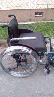 INVALIDNÍ VOZÍK-47CM-AKTIVNÍ-LEHKÝ-MOHU ZASLAT PO ČR - [ - 5