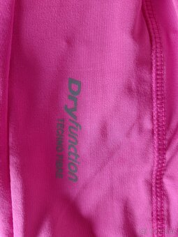 Nový dámský cyklistický dres, vel. 42, L, neon růžová - 5