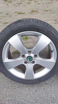 Alu kola 5x112r17 Octavia 2 - 5