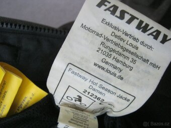 Textilní dám.dvoudílná moto kombinéza FAST WAY vel.M (38) - 5