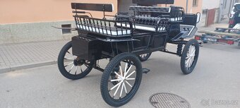 Velká bryčka B 80 za velké koně pro 6 osob - 5
