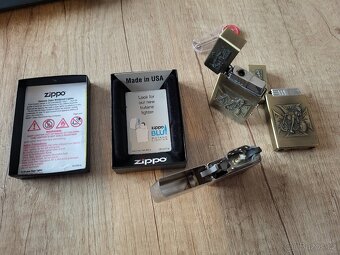Zapalovač Zippo + další 3 ks - 5