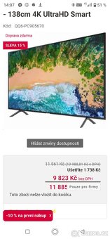 Samsung UE55NU7172 (2018) - 138cm 4K UltraHD Smart - 5
