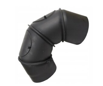 Kouřovod 120cm: 4-segmentové koleno + trubka 25cm - 5