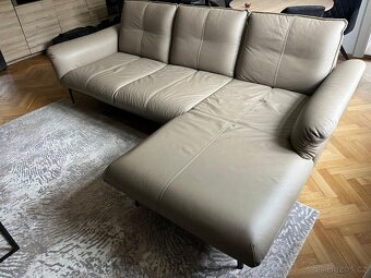 Luxusni kožená sedací souprava z pravé měkké kůže - 5