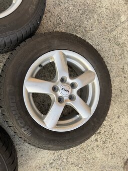 Alu kola se zimní pneu 195/65R15 - 5