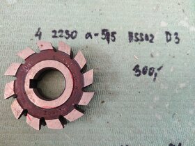 Kotoučová fréza půlkruhová vydutá - 5