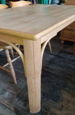 Dubový stůl se 4 židlemi - 5