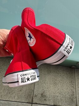 Converse CHUCK TAYLOR ALL STAR HI - Vysoké tenisky Red 41.5 - 5