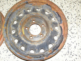 Prodám 4 disky Budd Rim 16" ze 30. let - 5