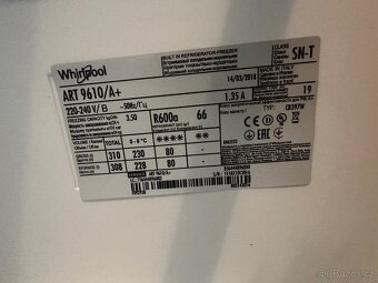 Lednice Whirlpool ART 9610/A+ - 5