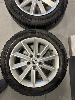 sada zimních Alu Škoda 5x112 7Jx16H ET45 - 5
