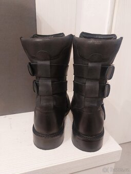 Nové kožené kotníkové boty Bronx - 5