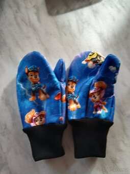 Softshellové dětské rukavice - 5