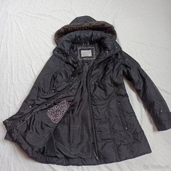 dámská zimní péřová bunda 38 - 40 TOP STAV - 5