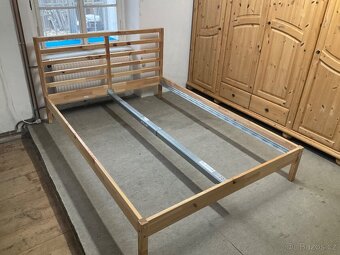 Postel IKEA borovice Masiv 140 × 200 - 5