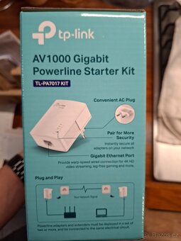 TP-Link TL-PA7017 KIT – Gigabit AV1000, nepoužité - 5