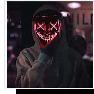 Svítící maska na karneval - 5