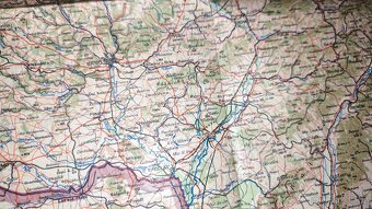 Velká mapa Československa z roku 1947. - 5