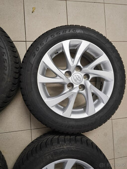 Alu Kola Toyota Auris 5x114,3 zimní gumy 205/55/R16 - 5